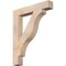 Ekena Millwork Funston Block Smooth Bracket, Douglas Fir, 5 1/2"W x 36"D x 44"H BKT06X36X44FST05SDF - alternate 1
